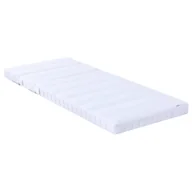 Materace - vidaXL Materac piankowy Biały 80 x 200 cm tkanina - miniaturka - grafika 1