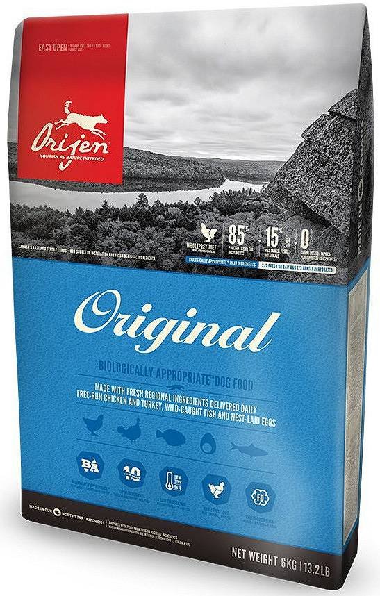 Orijen Original Karma sucha dla psa kurczak i indyk 6 kg