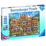 Puzzle - Ravensburger Puzzle 150 Widok na zamek rycerski XXL - miniaturka - grafika 1