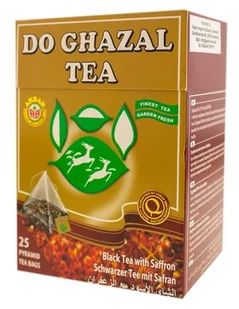 Herbata czarna z szafranem Do Ghazal 25 torebek - Herbata - miniaturka - grafika 1