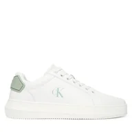 Sneakersy męskie - Sneakersy Calvin Klein Jeans YM0YM01296 Biały - miniaturka - grafika 1