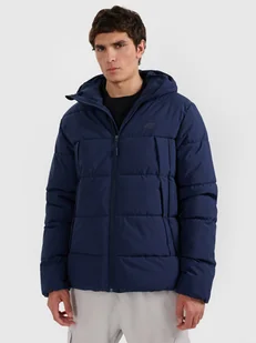 4F Kurtka puchowa z wypełnieniem syntetycznym męska - granatowa XXL - Kurtki męskie 4F Kurtka puchowa z wypełnieniem syntetycznym męska - granatowa XXL - Kurtki męskie - miniaturka - grafika 1