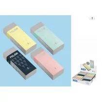 MILAN Gumka plastikowa 320 Silver (20szt) MILAN - Przybory szkolne - miniaturka - grafika 1