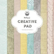 Dekoratorstwo - Zestaw papierów ozdobnych, tkaniny, 30x30 cm - miniaturka - grafika 1