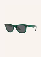 Okulary przeciwsłoneczne - Ray-Ban Okulary przeciwsłoneczne Wayfarber 0RB2140 6615B1 Zielony - miniaturka - grafika 1