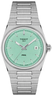 Zegarek Zegarek Tissot T137.210.11.091.00 PRX 35MM - - Zegarki damskie - miniaturka - grafika 1