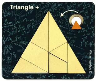 Recent Toys, łamigłówka Krasnoukhov's Triangle - Łamigłówki - miniaturka - grafika 1