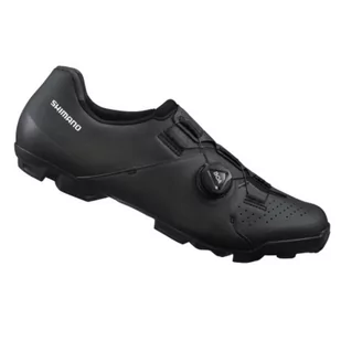 Buty rowerowe męskie Shimano SH-XC300 Czarne - 47 - Buty rowerowe - miniaturka - grafika 1