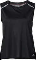 Koszulki i topy damskie - Pro Touch Damska koszulka Inez T-Shirt, czarny/srebrny, 38 - miniaturka - grafika 1