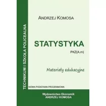 EKONOMIK Statystyka pkz (a.m). materiały edukacyjne - dostawa od 3,49 PLN Komosa Andrzej - Lektury szkoły średnie - miniaturka - grafika 1