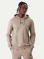 Bluzy męskie - EA7 Emporio Armani Bluza 8NPM32 PJVRZ U6167 Beżowy Regular Fit - miniaturka - grafika 1