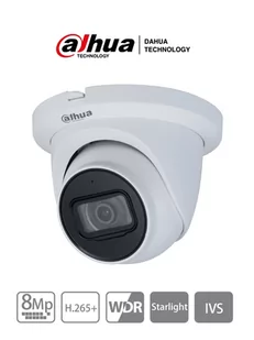 Monitoring domowy Dahua IPC-HDW2831TM-AS-0280B-S2 8MPx Analiza IVS Starlight - Zestawy do monitoringu - miniaturka - grafika 3