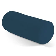 Poduszki dekoracyjne - Dekoria.pl Dekoria.pl Poduszka wałek z zakładkami Ocean Blue morski niebieski) 20 × 50 cm Cotton Panama 535-702-30 - miniaturka - grafika 1