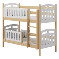 Łóżka dla dzieci i młodzieży - Łóżko piętrowe ZUZIA 180x80 - miniaturka - grafika 1