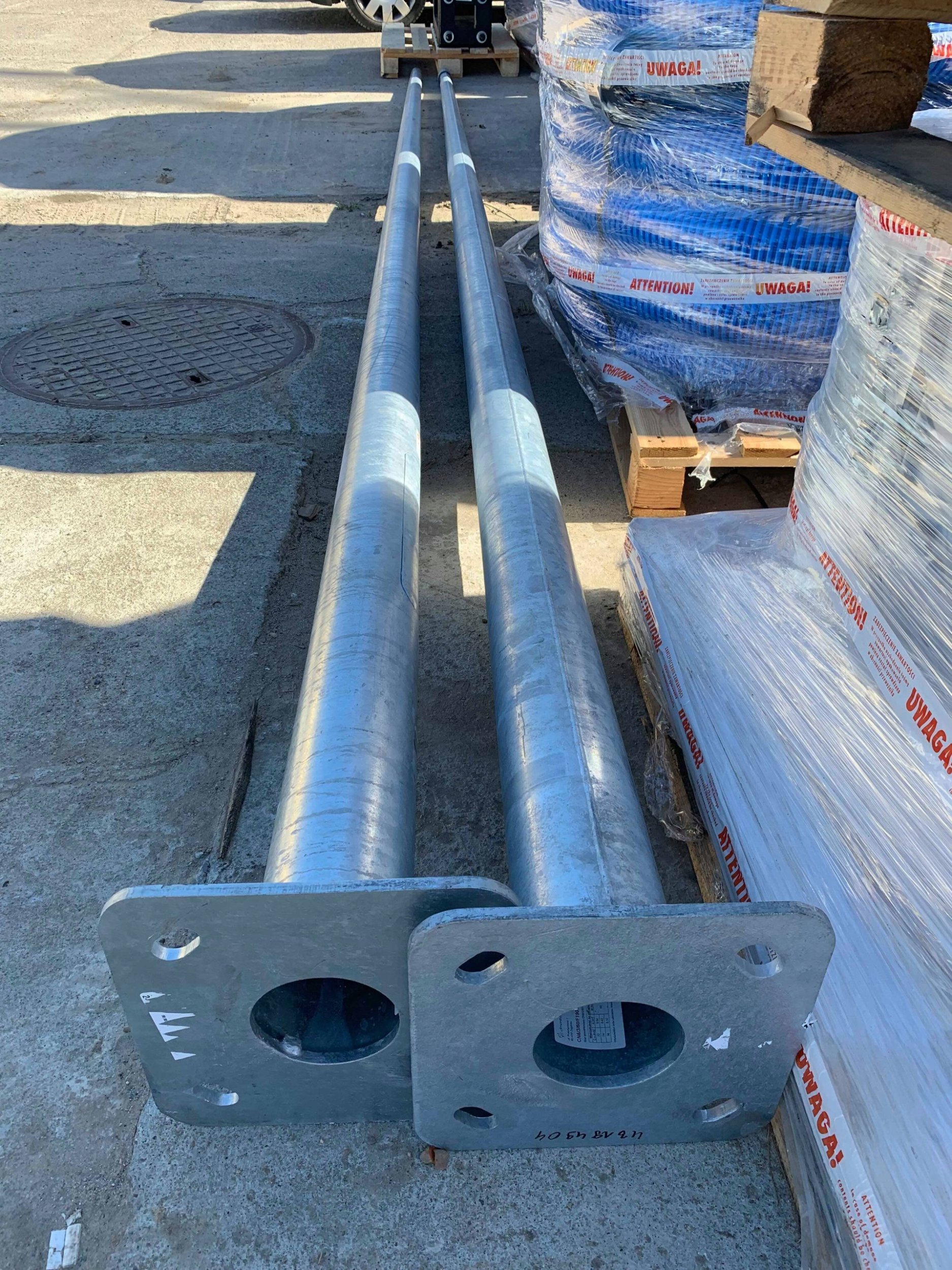 Słup oświetleniowy Elmonter CN5/2,5/60/F160/01 dedykowane wyłącznie wysięgniki W20/0,2/...