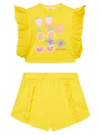 Koszulki i topy damskie - Original Marines Komplet top i spodenki DFP3221CF Żółty Regular Fit - miniaturka - grafika 1