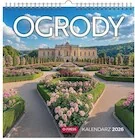 Kalendarze - Kalendarz 2026 wieloplanszowy kwadrat Ogrody - miniaturka - grafika 1