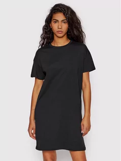 Sukienki - Vero Moda Sukienka codzienna Pia 10265346 Czarny Oversize - grafika 1