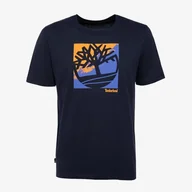 Koszulki męskie - TIMBERLAND T-SHIRT LOGO GRAPHIC SHORT SLEEVE TEE - Timberland - miniaturka - grafika 1