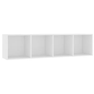 Modułowy Regał Biały Ścienny F1-Z38 - Półki do salonu - miniaturka - grafika 1