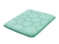 Dywaniki łazienkowe - Kleine Wolke Dywanik łazienkowy Soapy (Miętowy, 50 x 60 cm) - miniaturka - grafika 1