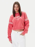 Bluzy damskie - Guess Bluza W5YQ24 K68I4 Koralowy Regular Fit - miniaturka - grafika 1
