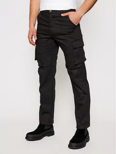 Spodnie męskie - CATerpillar Spodnie materiałowe 2810209 Czarny Regular Fit - grafika 1