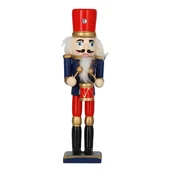 Ozdoby bożonarodzeniowe - Dziadek do orzechów Luke 18 cm w czerwonej czapce - miniaturka - grafika 1