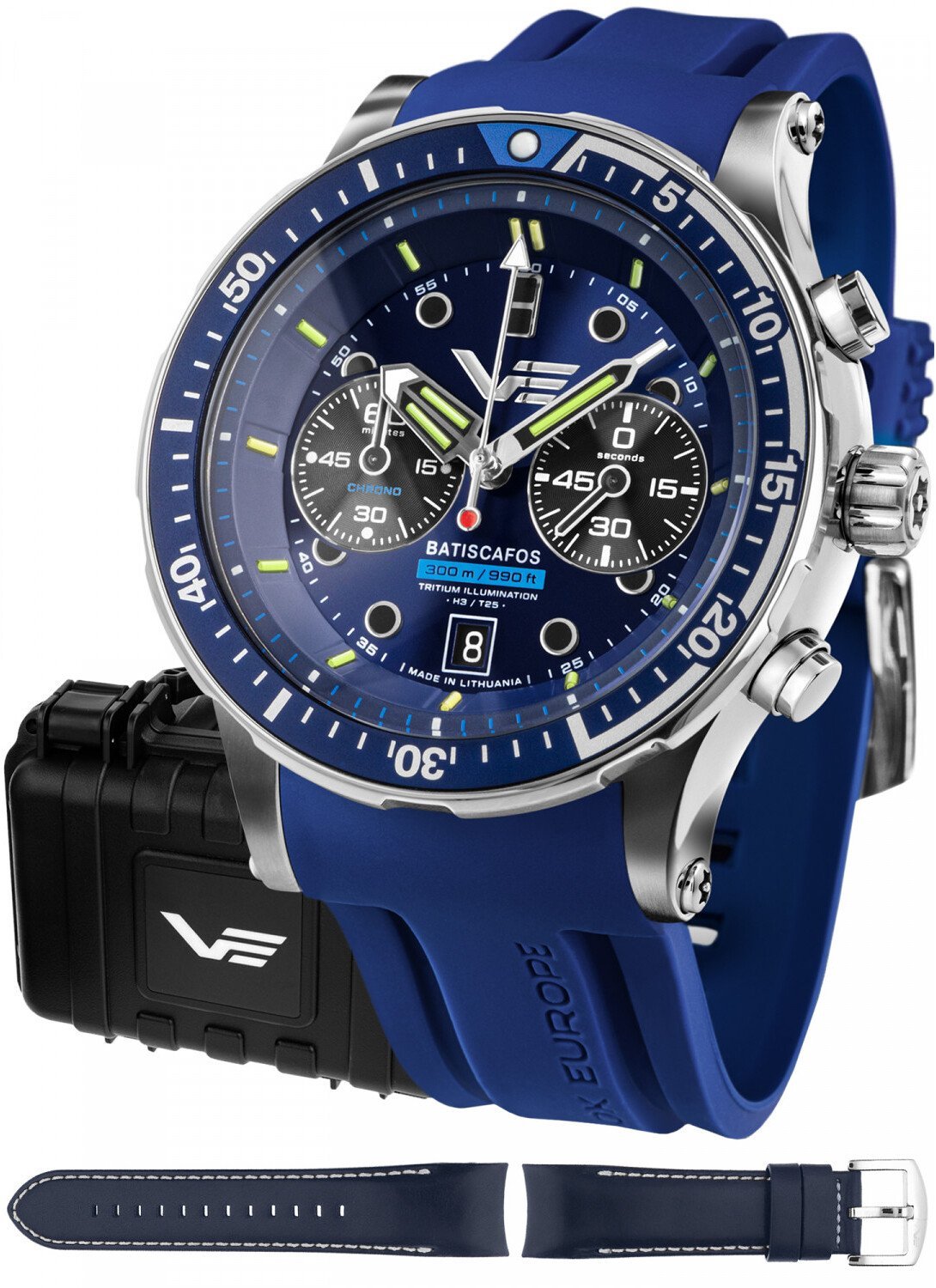 Zegarek Vostok Europe Zegarek męski Vostok Europe 6S21-511A772S niebieski