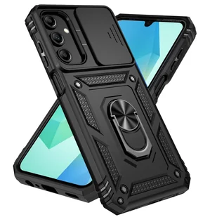 TEMU Etui na A16 z Osłoną Przesuwnym na Aparat i Pełną Ochroną, Wytrzymałe Etui Antyuderzeniowe z Podstawką, Obsługuje Ładowanie Bezprzewodowe - Inne - miniaturka - grafika 1