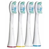 Końcówki do szczoteczek elektrycznych - meriden Końcówki Meriden Professional Dual Action Whitening White - 4 szt 3229 - miniaturka - grafika 1