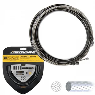 JAGWIRE Zestaw hamulcowy Universal Sport czarny UCK400 - Akcesoria rowerowe - miniaturka - grafika 2