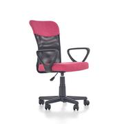 Fotele i krzesła biurowe - Fotel Obrotowy Młodzieżowy Timmy Różowy Halmar - miniaturka - grafika 1