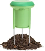 Szklarnie ogrodowe - Bezprzewodowy czujnik wilgotności gleby, monitor temperatury i wilgotności roślin 2 w 1, sterowanie aplikacją BT, termometr glebowy, artykuły ogrodnicze do roślin doniczkowych wewnątrz i na zewnątrz, gospodarstwo, trawnik, szklarnia - miniaturka - grafika 1