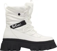Trampki damskie - Lee Cooper Buty damskie Lee Cooper białe LCJ-24-47-3142LA 37 - miniaturka - grafika 1