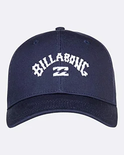 Billabong NA PALI SAS, Hossegor - NA PALI SAS, Hossegor - Męska czapka snapback Arch - czapka snapback dla mężczyzn niebieski grantowy Rozmiar uniwersalny U5CM01 - Czapki damskie - miniaturka - grafika 1