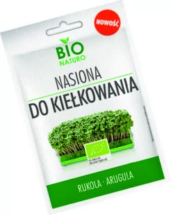 Bio Naturo Nasiona do kiełkowania Rucola 25 g - Zdrowa żywność - miniaturka - grafika 1