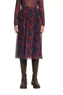 Spódnice - ESPRIT Spódnica midi z plisowaną plisą, 405 / ciemnoniebieski., XS - miniaturka - grafika 1