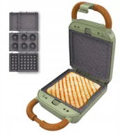 Opiekacze - Cecotec Rock'nToast Retro One Green - miniaturka - grafika 1