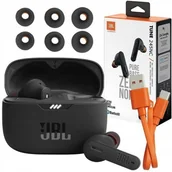 Słuchawki - JBL Tune 245NC Bluetooth 5.3 czarne - miniaturka - grafika 1