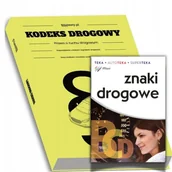 Podręczniki dla szkół zawodowych - Zestaw:  KODEKS DROGOWY z taryfikatorem 2024 + ZNAKI DROGOWE Z OPISAMI - miniaturka - grafika 1