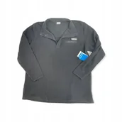 Bluzy męskie - Wciągana czarna bluza męska COLUMBIA XXL - Columbia - miniaturka - grafika 1