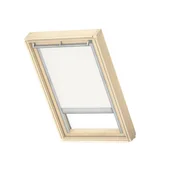 Rolety - Roleta zaciemniająca do okna dachowego 78x140 biała Velux - miniaturka - grafika 1