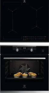 Electrolux Zestaw piekarnik KODEC75X + płyta EIS62449 - Zestawy AGD - miniaturka - grafika 1