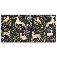 Podkładki na biurko - Mata ochronna na biurko Leśna flora 120x60 cm - miniaturka - grafika 1