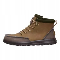 Botki męskie - HeyDude Wygodne Męskie Buty Trzewiki Zimowe Classic Bradley Tumled 41 - miniaturka - grafika 1
