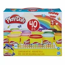 Hasbro Play-doh Tuba 40-pak E9413 Wb2 - Pozostałe akcesoria dla plastyków - miniaturka - grafika 2
