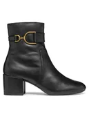 Botki damskie - Geox Botki D Eleana D36TWB 000TU C9999 Czarny - miniaturka - grafika 1