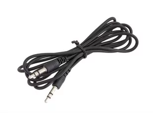 AK293A KABEL AUDIO JACK 3,5MM 1M BLACK AK293A - Kable - miniaturka - grafika 1