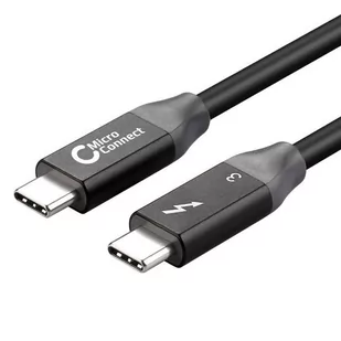 Lindy 41557 Thunderbolt 3 kabel, 2 m, czarny 41557 - Kable - miniaturka - grafika 1